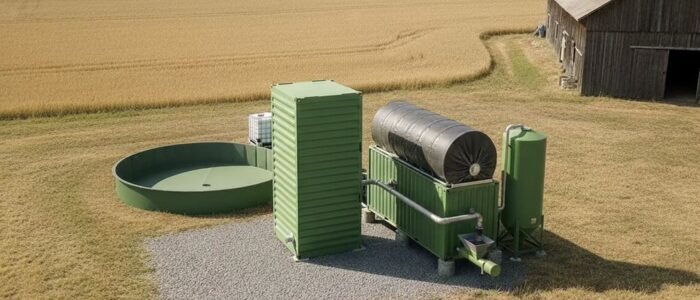 racbio-luftansicht RaCBio Biogas-Anlage – Luftansicht